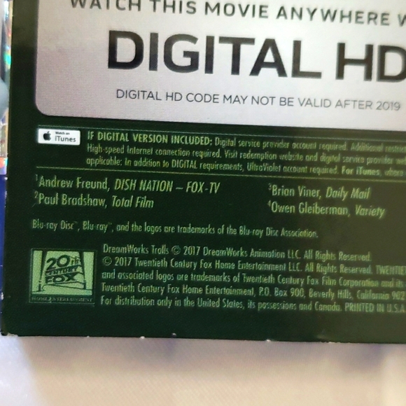 New DreamWorks Trolls DVDs Original Release!!!! - Picture 3 of 9